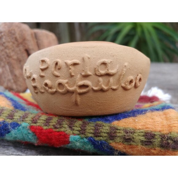 Vintage Hotel El Mirador Souvenir Terra Cotta Ashtray - Picture 12 of 16